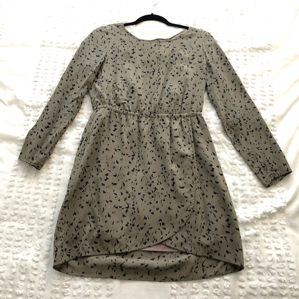 Madewell Broadway & Brooke Silk Gatehouse Dress Sz 4 - Picture 4 of 13
